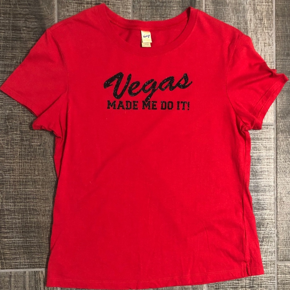 Vegas Red Graphic Tee